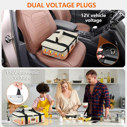 Food Warmer Electric Casserole Carrier - Image 7