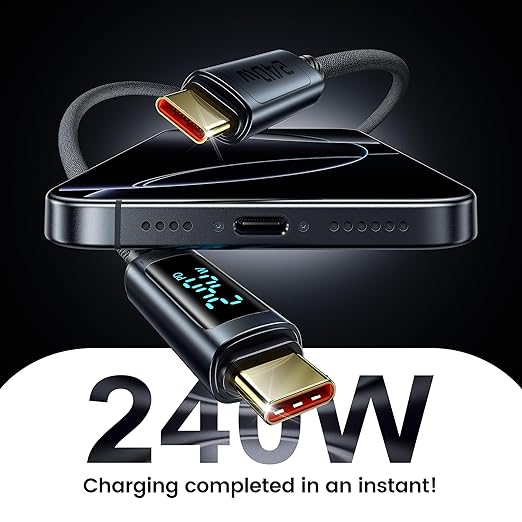 toocki USB C Cable 240W Fast Charging Cord - Image 2