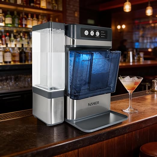 Nugget Ice Makers Countertop 42lbs/Day Large Capacity One-Click Operation - Image 6