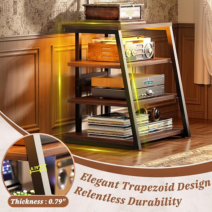 Armocity 4-Tier AV Media Stand - Image 7
