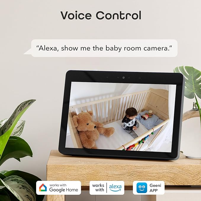 Geeni Look 1080p Indoor Security Camera – 1-Pack Full HD WiFi Indoor Camera - Image 4