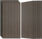 AUTORIFIC Wood Veneer Sound Panels, 10 Pack 47.2”x23.6” Wall Panels, Decorative by AUTORIFIC