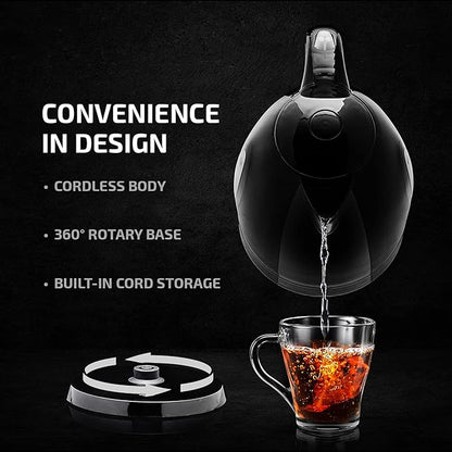 OVENTE Electric Kettle, 1.7L Fast Boiling Water Heater - Image 4