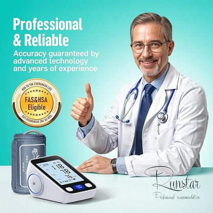 RunStar Upper Arm Blood Pressure Monitor - Image 2