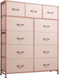 WLIVE Tall Dresser for Bedroom, Fabric Dresser Storage Tower, Chest of Drawers by WLIVE