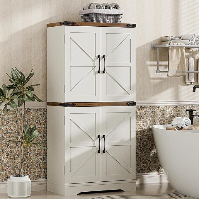 Farmhouse Floor Storage Cabinet by Befrases