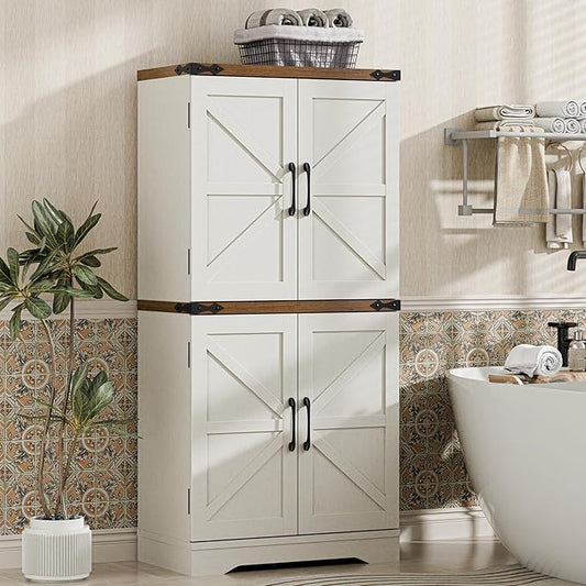 Farmhouse Floor Storage Cabinet by Befrases