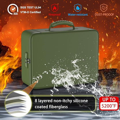 ENGPOW 5200℉ Fireproof File Organizer Bag - Image 4