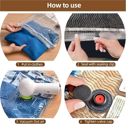 VACKFOX Travel Vacuum Storage Bags - Image 7
