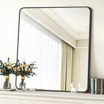 FORBATH Bathroom Mirror 36" x 36"，Large Square Wall Mirror - Image 7