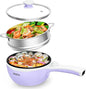 Dezin Hot Pot Electric with Steamer Upgraded, Non-Stick Sauté Pan, Rapid by DEZIN