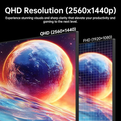 KTC 32 Inch 2K 120Hz Computer Monitor, IPS QHD 2560 x 1440p Monitor - Image 2