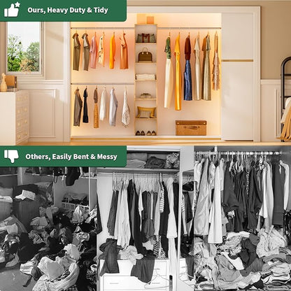 Closet System, Wood Tower Storage - Image 5