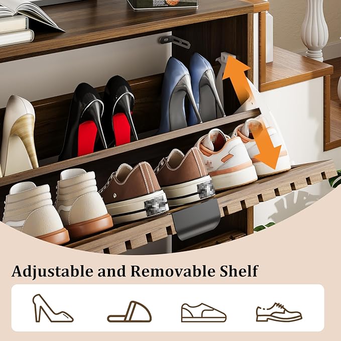 Shoe Cabinet, Shoe Storage Cabinet - Image 5
