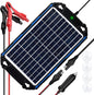 SUNER POWER Waterproof 10W 12V Solar Battery Charger & Maintainer Pro, Built-in by SUNERPOWER