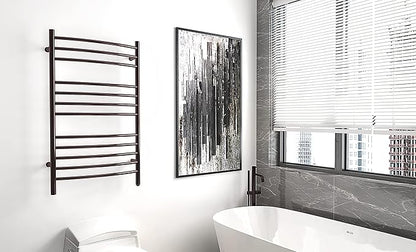 HEATGENE Towel Warmer Venetian Bronze, Electric Hot Towel Rails, Wall-Mounted - Image 8