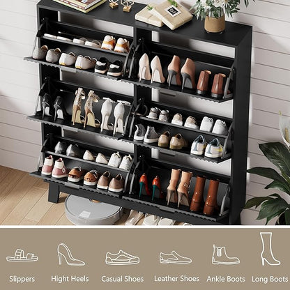 Shoe Cabinet Storage for Entryway - Image 3