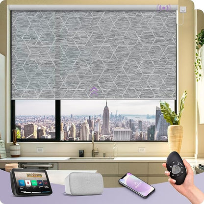 Graywind Motorized Roller Shades Compatible by Graywindbeyondshading