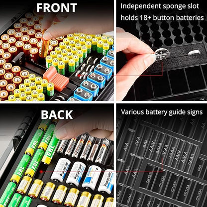 Battery Organizer Storage Holder Box Case - Image 5