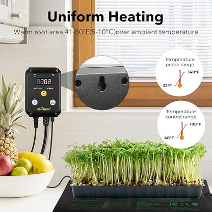 BN-LINK Seedling Heat Mat Heating Pad 20" x 20.75" - Image 6
