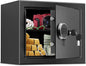 Safe, 1.2Cubic Feet Safe Box, Anti-Theft Digital Security Lock Box by AMMIY