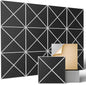 Sonicism 12 Pack X-Lined Acoustic Panels by Sonicism