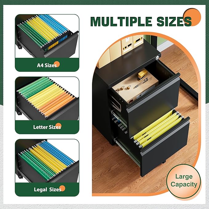 Letaya Mobile File Cabinet - Image 5