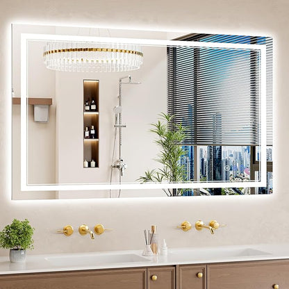 30"x50" LED Bathroom Mirror by WISSMILESHOME