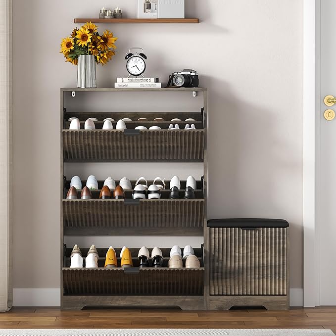 Shoe Cabinet Storage for Entryway - Image 3