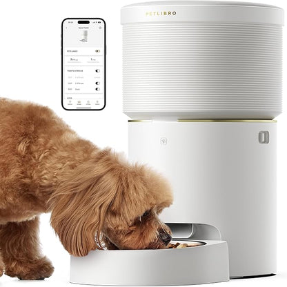 PETLIBRO 8L Automatic Dog Feeder, 5G Wi-Fi Automatic Dog/Cat Feeder, by PETLIBRO