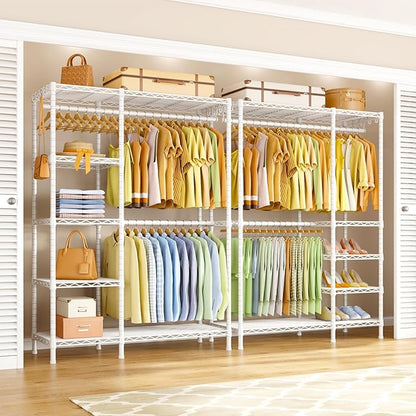 Ulif F2 Clothes Rack, 5 Tiers Heavy Duty Garment Rack - Image 4
