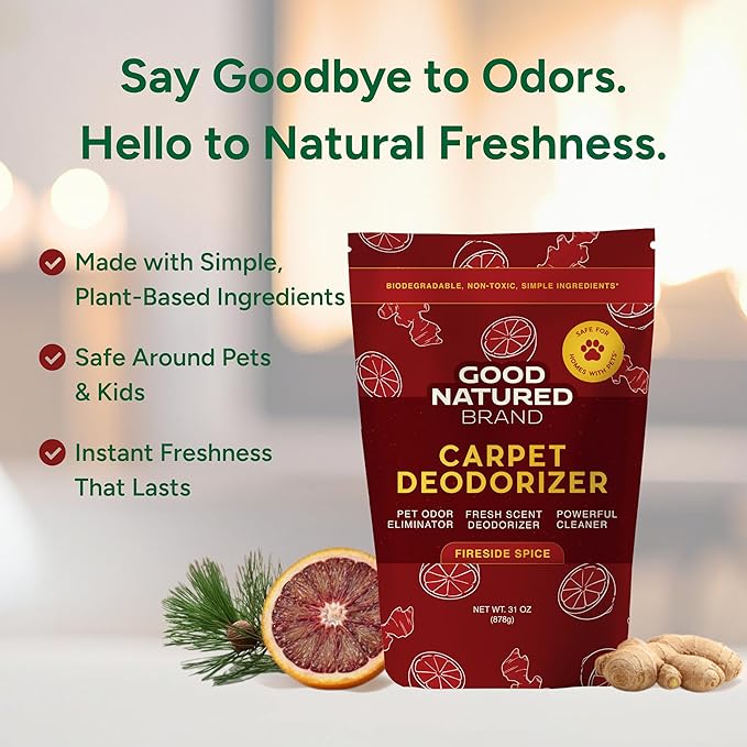 Good Natured Brand | Carpet Deodorizer & Freshener Powder | 31 oz Pet Odor - Image 2
