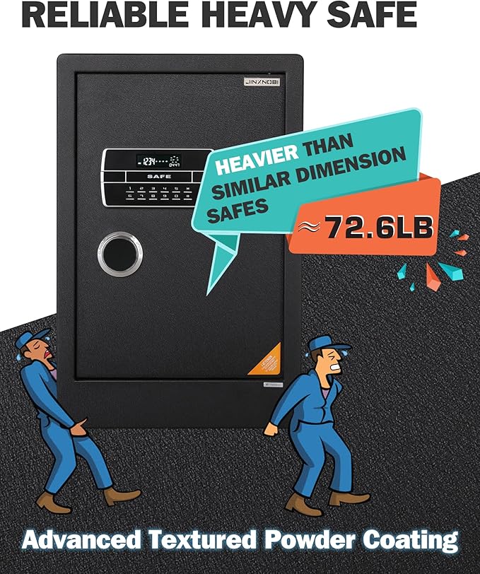 Large Safe Box, 4.2 Cubic Feet Home Safes - Image 3