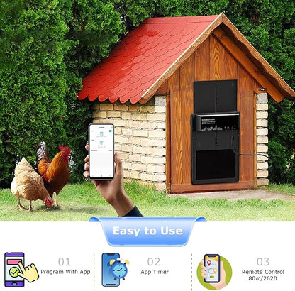 GRUBSFARM Automatic Chicken Coop Door - Image 5