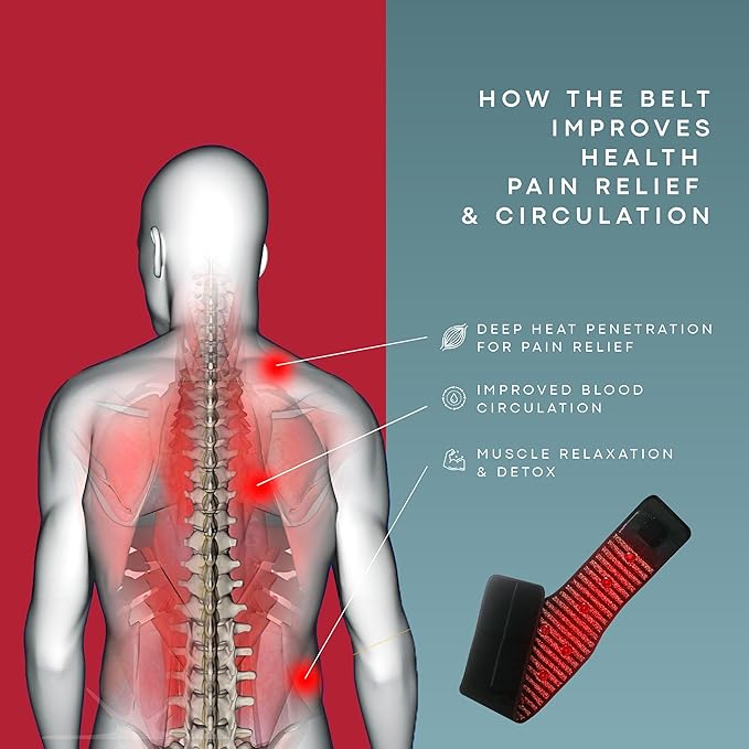 Red Light Therapy for Body – Advanced Infrared Heating Pad - Image 4