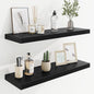 30in Floating Shelves for Wall, 2 Pack Long Wall Mounted Engineered Wood Shelves by Marsmiles