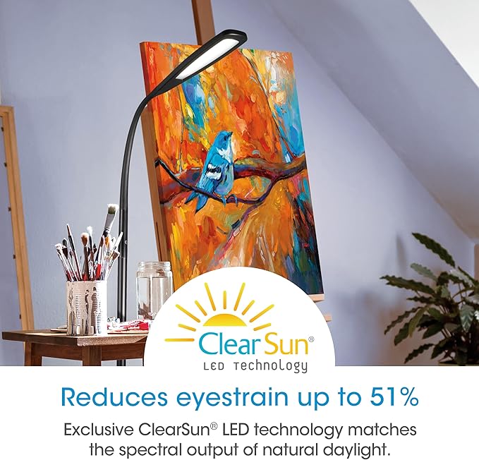 OttLite ClearSun Flex LED Floor Lamp - Image 3