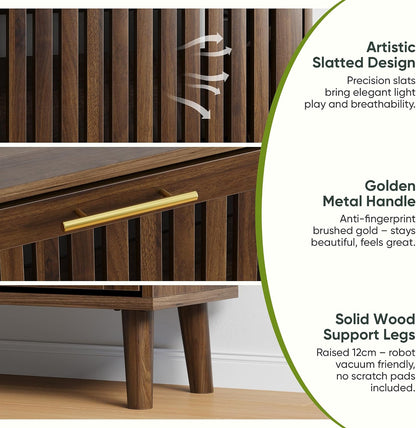 smart fendee 31.5" w shoe cabinet storage for, close-up detail