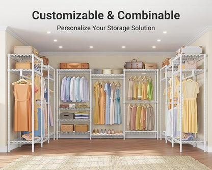 VIPEK V5 Plus Portable Closet Wardrobe Heavy Duty Clothes Rack, Large Free - Image 5