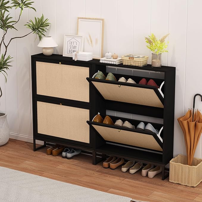 AVZEAR Narrow Shoe Cabinet - Image 3