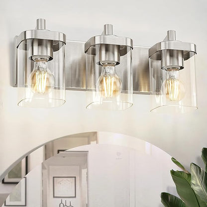 METWET Bathroom Light Fixtures, 3-Light Vanity Light - Image 4
