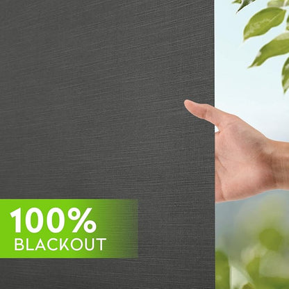 ZSHINE Motorized Blackout Window Blinds Customize Width Remote Control Wireless - Image 5