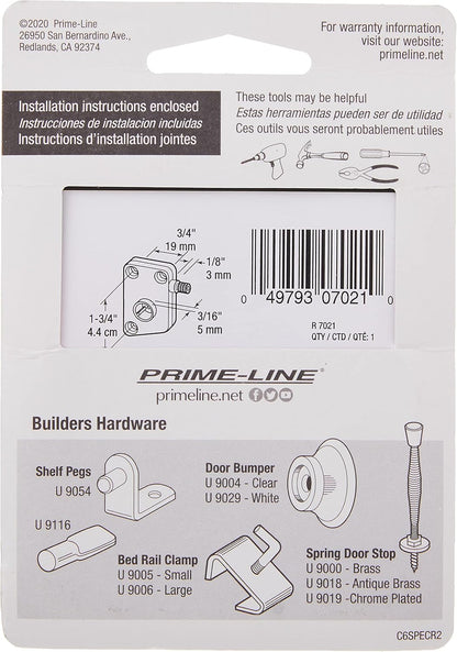 Prime-Line R 7021 Diecast, Right Hand RV Window Slant Sill Operator (Single Pack)