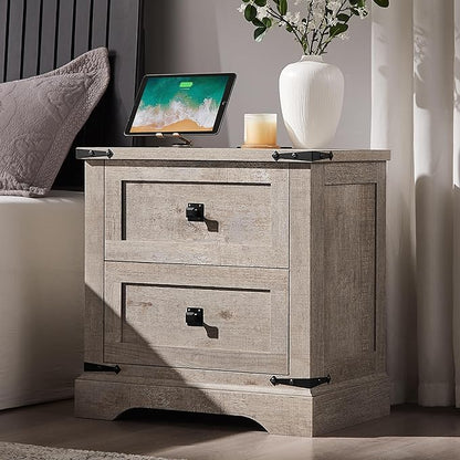 T4TREAM 24" Farmhouse Nightstand - Image 3