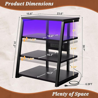 Armocity 4-Tier AV Media Stand - Image 3