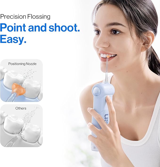 usmile C10 Portable Water Flosser – Travel-Friendly, 95-Day Battery, 4 Modes - Image 2