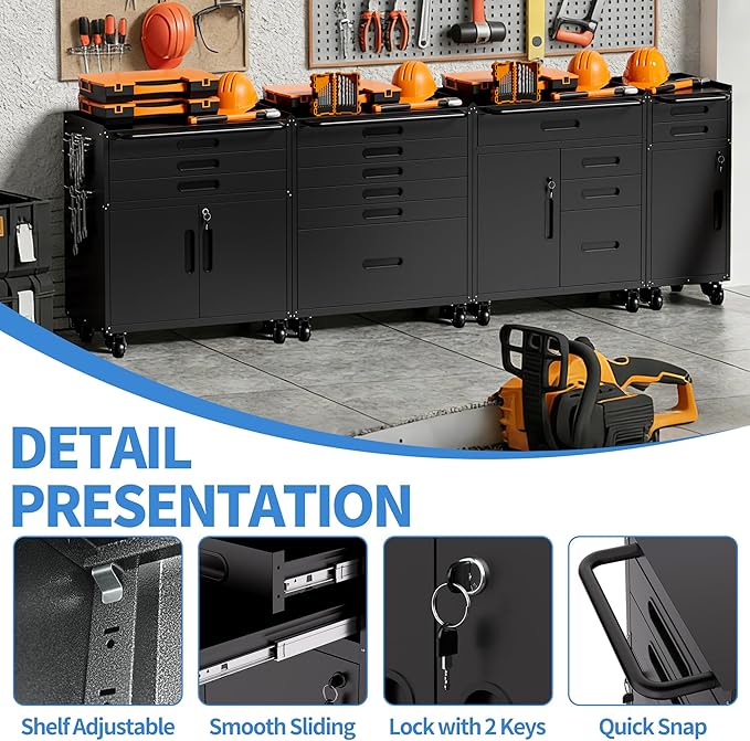 Small Garage Storage Cabinet - Image 4