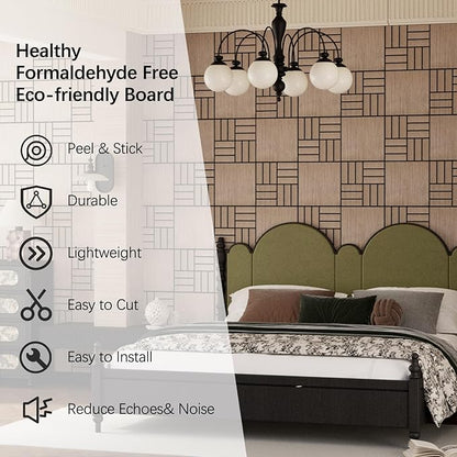 ARMURO 4 Packs Acoustic Wall Panels - Image 4