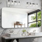 Silver Bathroom Mirror, 72 x 30 Inch Large Rectangle Mirror, Rectangular Vanity by WelcometoCIVENO