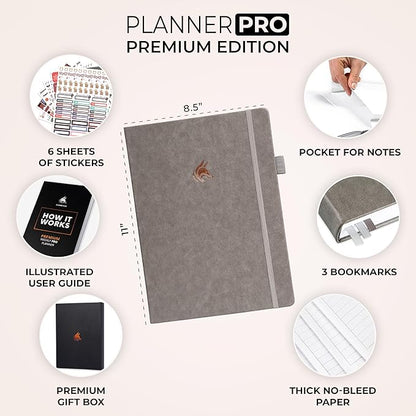 Clever Fox Planner Pro Premium – Luxurious Weekly & Monthly Planner - Image 2